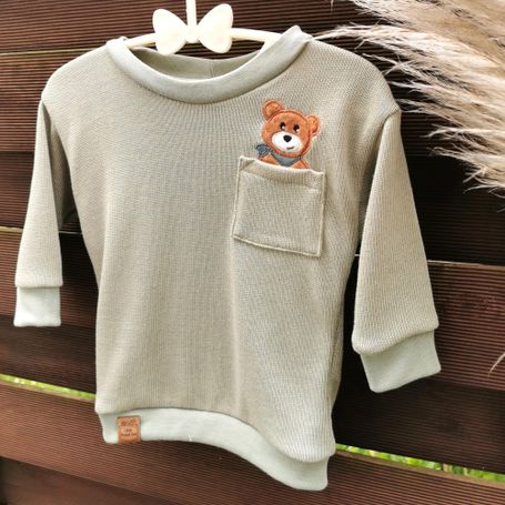 Strickpullover für Babys und Kinder für Tierapplikation