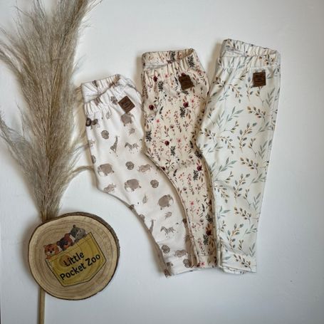 Leggings für Babys und Kleinkinder von Little Pocket Zoo